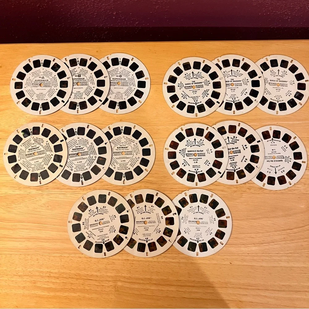 Vintage 90s ViewMaster Bundle - 2 Viewers - 14 Reel Sets - Picture 7 of 16
